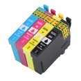thumbnail image 4 of Cartucho De Impresora, Cartucho De Tinta BK C M Y Suavemente Antidesvanecimiento 4 Piezas Alta Capacidad De Página Para Oficina ANGGREK Ink Cartridge for WorkForce, 4 of 8