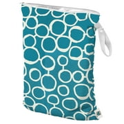 Planet Wise Large Wet Bag, Aquarius Twill