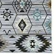 thumbnail image 4 of Linon Home Decor Elixir Area Rug Collection, Gray and Cream, 5' x 7'6", 4 of 5