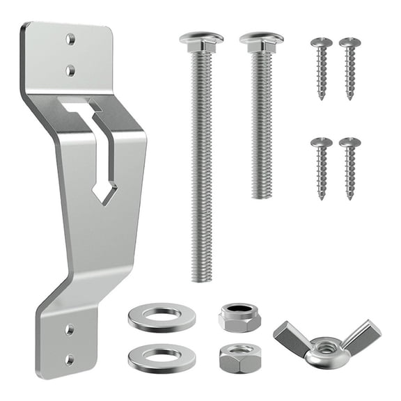 Enclosed Trailer Wall Mounted Spare Tire Carriers Bracket For Utility Vehicles