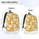thumbnail image 2 of Disketp Funny Chicken Mochila de Lona Estampada, Mochila Escolar de Viaje Ligera para Estudiantes y Portátil-Medium, 2 of 5