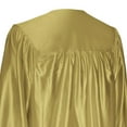 thumbnail image 4 of Endea Graduation Shiny Majestic Gold Graduation Gown, 4 of 8