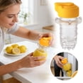 thumbnail image 2 of zhangmingg Manual Hand Held Juicer Extractor with Built In Spout and Corer for Fresh Orange Juice Easy Kitchen Tool, 2 of 7