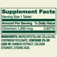 thumbnail image 4 of Spring Valley Chromium Metabolism Support Dietary Supplement Tablets, 1,000 Mcg, 100 Count, 4 of 11