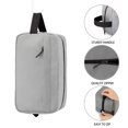 thumbnail image 3 of Neceser Vorspack para colgar, kit Dopp, resistente al agua, color gris, 3 of 7