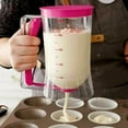 thumbnail image 4 of CRESTIN- 900Ml Batter Dispenser Diy Muffin Cupcake Pancake Kitchen Measuring Baking Tools, 4 of 5