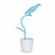 thumbnail image 1 of Lámpara de mesa LED para mesa de lectura flexible con portalápices (azul) oso de fresa  Electrónica, 1 of 5