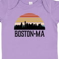 thumbnail image 4 of Inktastic Boston Massachusetts Skyline Sunset Boys or Girls Baby Bodysuit, 4 of 5