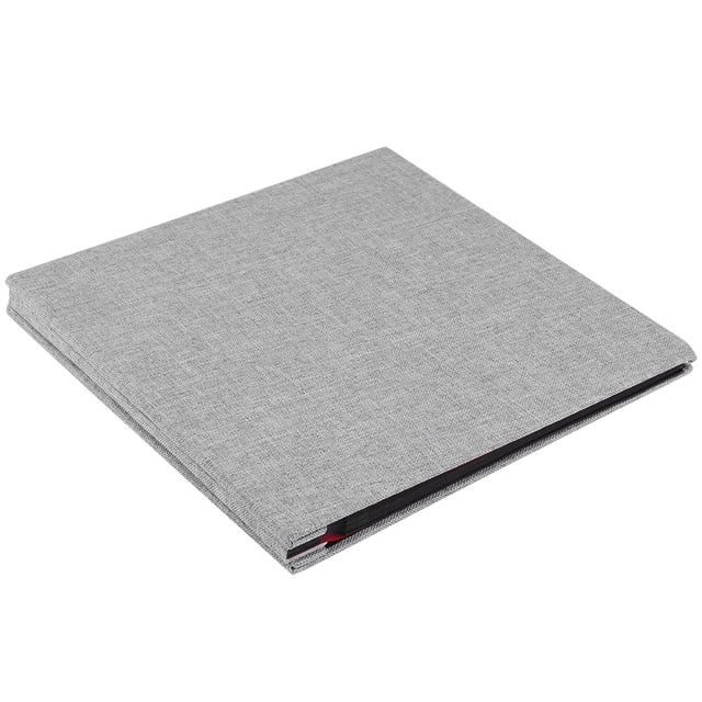 DIY Scrapbook Album - Simple Linen Cover DIY Self-Adhesive Album Scrapbook DIY CuteCraft 20 Pages(#5)