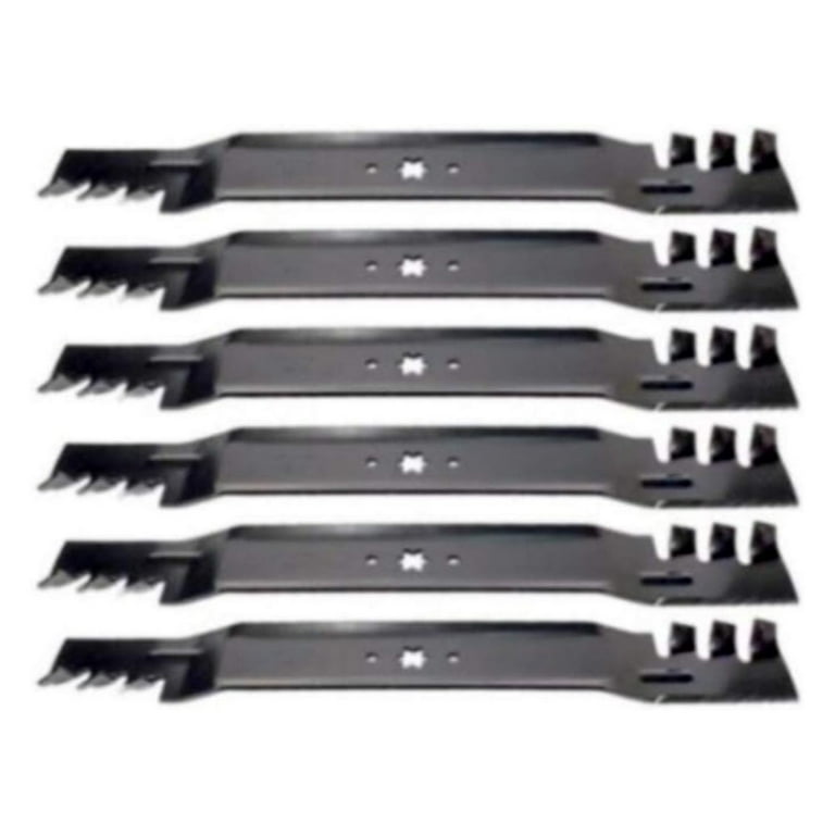 Set of 6 Sears ZTL7000 42 Zero Turn Mulching Lawn Mower Blades Fits Models 17AK2ACS099 247.25001