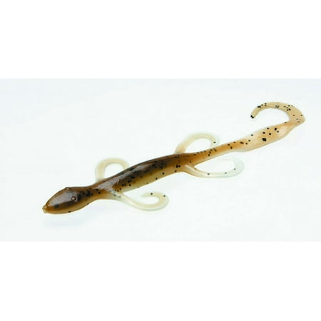 Zoom 6 Lizard Green Pumpkin Pearl Soft Plastic Creature Bait