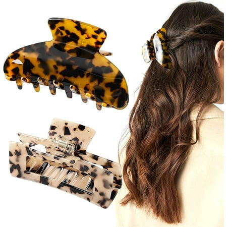 2Pcs Hair Claw Banana Clips Tortoise BarrettesFor Women Girls Thick Curly Hair CelluloidFrench Design Jaw Clamp Clutcher Straight Long Hair Leopard Print LargeFashion Accessories Nonslip Birthday | Walmart Canada 2Pcs Hair Claw Banana Clips Tortoise BarrettesFor Women Girls Thick Curly Hair CelluloidFrench Design Jaw Clamp Clutcher Straight Long Hair Leopard Print LargeFashion Accessories Nonslip Birthday | Walmart Canada