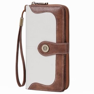 FALAN MULE Women's RFID Blocking Bifold Leather Wallet