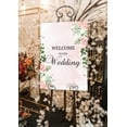 thumbnail image 3 of Darling Souvenir MADE WITH LOVE Pink Rose ThemeLargeWelcomeSign, Decorative PosterWelcomeTo Our Wedding Poster For Easel Wedding Collection- 18x12, 3 of 5