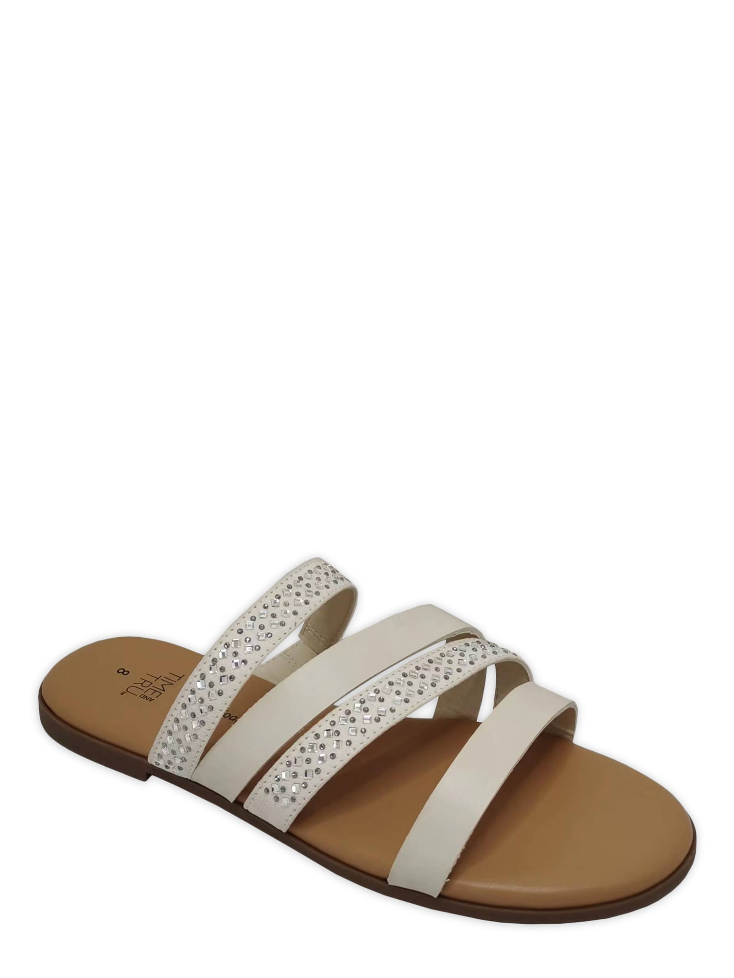 Time and Tru Women's Core Strappy Sandals