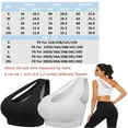 thumbnail image 3 of Women One Shoulder Sports Bra One Strap Bra Sports Tank Tops for Yoga Gym Running Workout, Black, L, 3 of 8