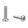 thumbnail image 1 of Tornillos de máquina M4x16mm Unique Bargains, tornillos de cabeza Phillips en forma de pan, sujetadores, pernos, 30 piezas, 1 of 3