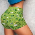 thumbnail image 4 of Lsque St. Patrick's day1 Pattern High Waisted Biker Shorts for Women-Tummy Control Fitness Athletic Workout Running Yoga Gym Shorts,Moisture-Wicking-Large, 4 of 8