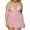 Pink, variant on XWSHYW Lingeire Set Plus Size Solid Color Lace Babydoll Chemise Sexy Spaghetti Straps Sleeveless Pajamas Lingerie for Women Set