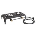 thumbnail image 1 of Stansport Double Burner Cast Iron Stove with Regulator Hose (209-100), 1 of 5