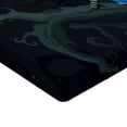thumbnail image 2 of Ambesonne Colorful Fitted Sheet, Cheshire Cat in Forest, Twin XL Size, Multicolor, 2 of 3