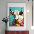 thumbnail image 2 of Diamond Art Kits for Adults - 5d Calm Bovine Among Colorful Blooms Diamond Painting for Adults, Diamond Art for Adults Beginners, Diamond Painting Kits for Adults for Home Wall Decor, 2 of 7