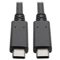 Tripp Lite USB 3.1 Gen 2 (10 Gbps) Cable with 5A Rating, USB-C to USB-C (M/M), 3 ft.