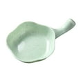 thumbnail image 3 of opvise Seasoning Plate Flower Shape with Handle Small Size Plates Serving Saucers Bowl for Sauce Green, 3 of 8