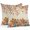 Chocolate Linen, variant on Red Grey Geometric Outdoor Pillow Covers, Waterproof Decorative Throw Pillowcases Set of 2, Abstract Art Modern Irregular Couch Cushion Cases with Zipper for Outside Patio Garden Sofa 20"x20"