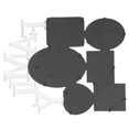 thumbnail image 5 of 2Pcs Photo Frame Family Picture Collection Desktop Display Wall Hanging Decoration Ornament, 5 of 5