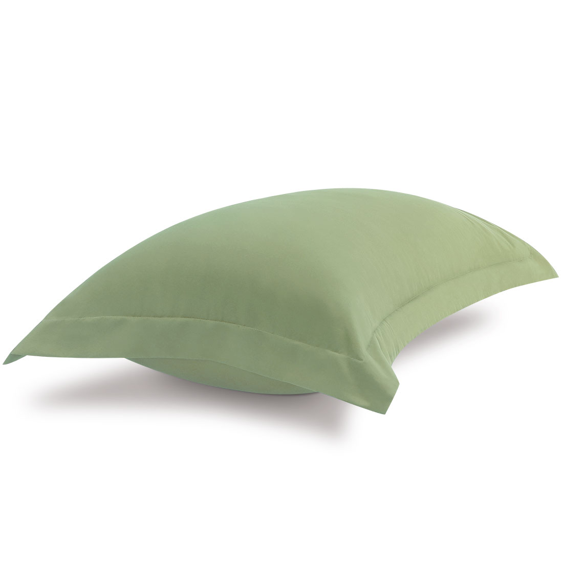 Unique Bargains 2-Pack Envelope Closure Pillow Sham King Sage