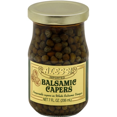 Alessi Balsamic Capers, 7 fl oz,(Pack of 6) by Alessi
