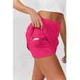 thumbnail image 3 of Pinspark Tennis Skorts for Women with Pockets Tummy Control Athletic Golf Skort Lightweight Solid Skort Skirts with 2 Pockets, 3 of 7