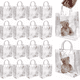 thumbnail image 1 of 30 Bolsa Regalo Con Asa Transparentes Boda Bautizo Recuerdos Xtellar plateado, 1 of 3