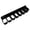 Black, variant on Wall Mount Hand Tool Organizer, 7-Slot Storage Rack for Pliers, Screwdrivers, Wrenches & Hammers, Space-Saving Garage Workshop Holder, White