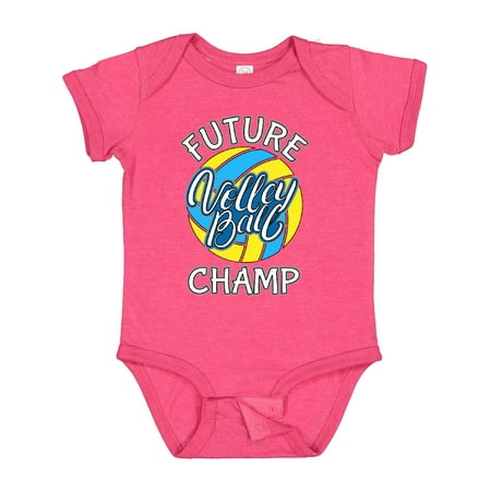 

Inktastic Future Volleyball Champ Gift Gift Baby Boy or Baby Girl Bodysuit