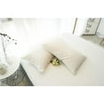 thumbnail image 5 of Pom Poms Pillow Cases Cover Protector Queen Size Off White 20 x30 inches Set of 2, 5 of 6