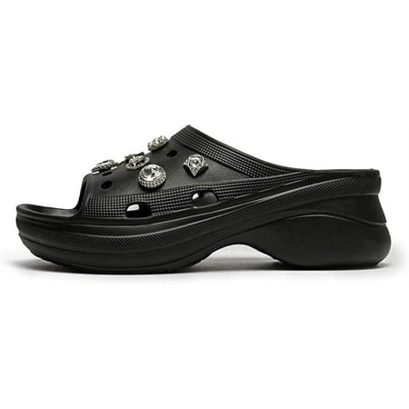 

CoCopeaunts Women s Open Toe Slide Sandals Non-Slip Casual Outdoor Slippers Breathable Summer Beach Sandals Shoes