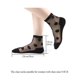 thumbnail image 4 of 6 pares de calcetines transparentes, calcetines de malla transparentes para mujer, calcetines transparentes hasta el tobillo, los calcetines de tul mantienen su color y son delgados, 4 of 5