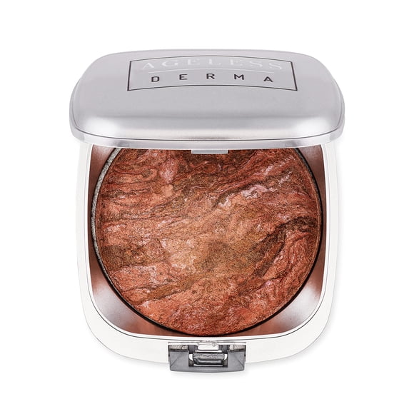 Rubor saludable Ageless Derma Baked Mineral Makeup (Peach Frost). Maquillaje resaltador