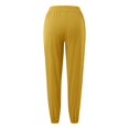 thumbnail image 5 of Pants for Women Woman Pajama Pants Petite Pajama Jean Women Business Casual Business Casual Stretch for Pant Medium Trouser Fashion Woman Tailo Yellow M, 5 of 5