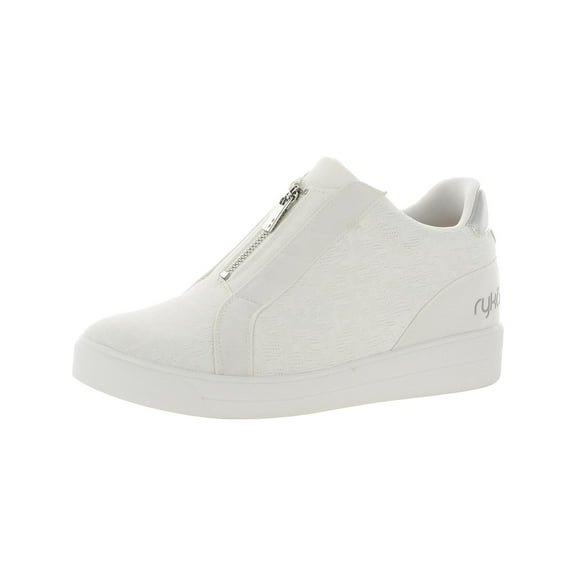 Ryka Women's Vibe Wedge Sneaker Brilliant White 9M