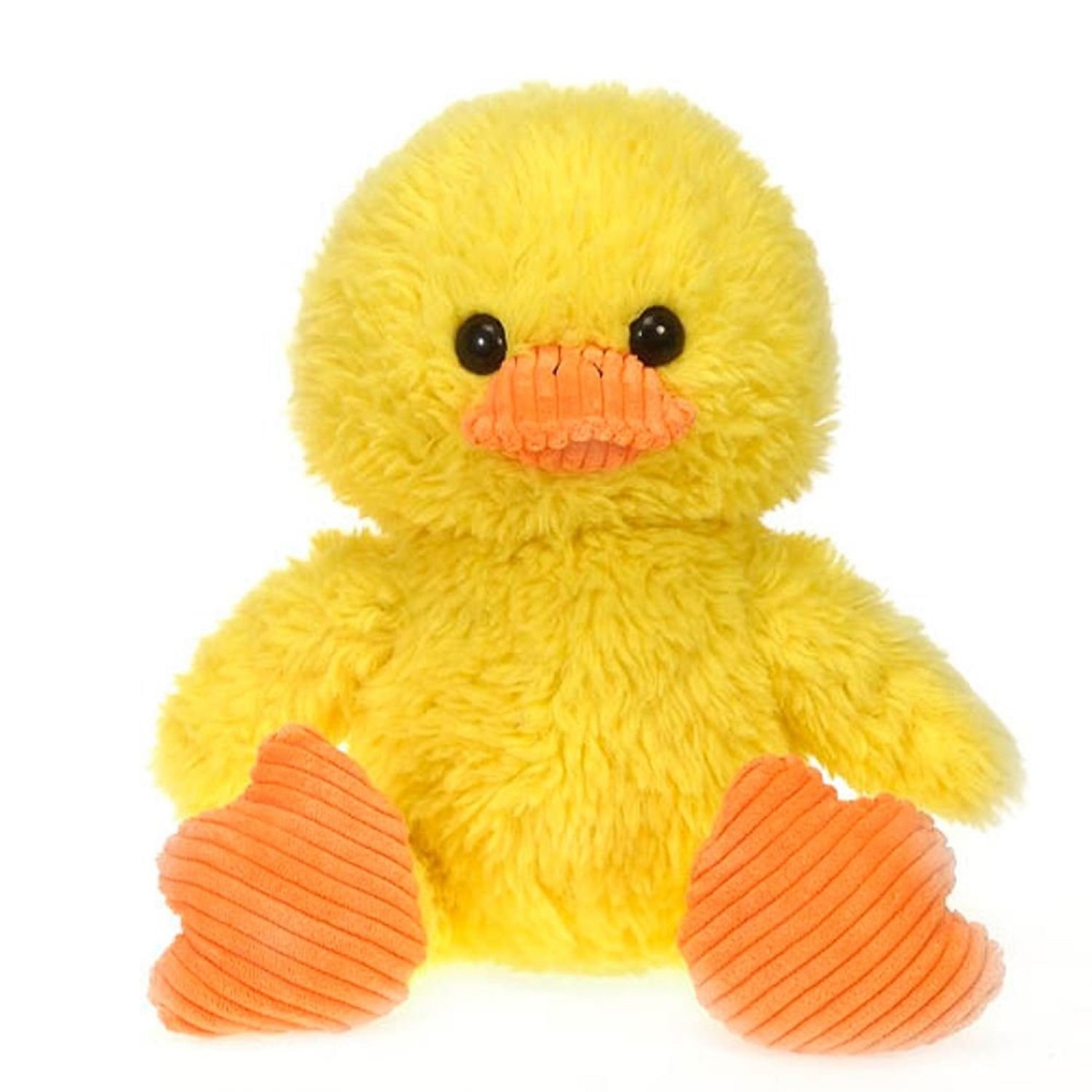 stuffed yellow duck dog toy