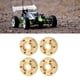 thumbnail image 5 of Pesos De Rueda De Latón, Adaptador De Cubo Hexagonal De Rueda RC Alta Dureza Fácil Desmontaje Durable 4 Piezas Resistente Al Desgaste Para Reemplazo, 5 of 7