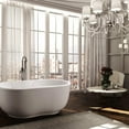 thumbnail image 5 of Bellaterra Home Brescia 65 inch Freestanding Bathtub in Glossy White, 5 of 5