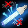 thumbnail image 4 of 2x E27 Ultraviolet Uv Light Tube Bulb Disinfection Lamp Germicidal Lamp Bulb 15w Ozone Uv Lamp 220v, 4 of 5