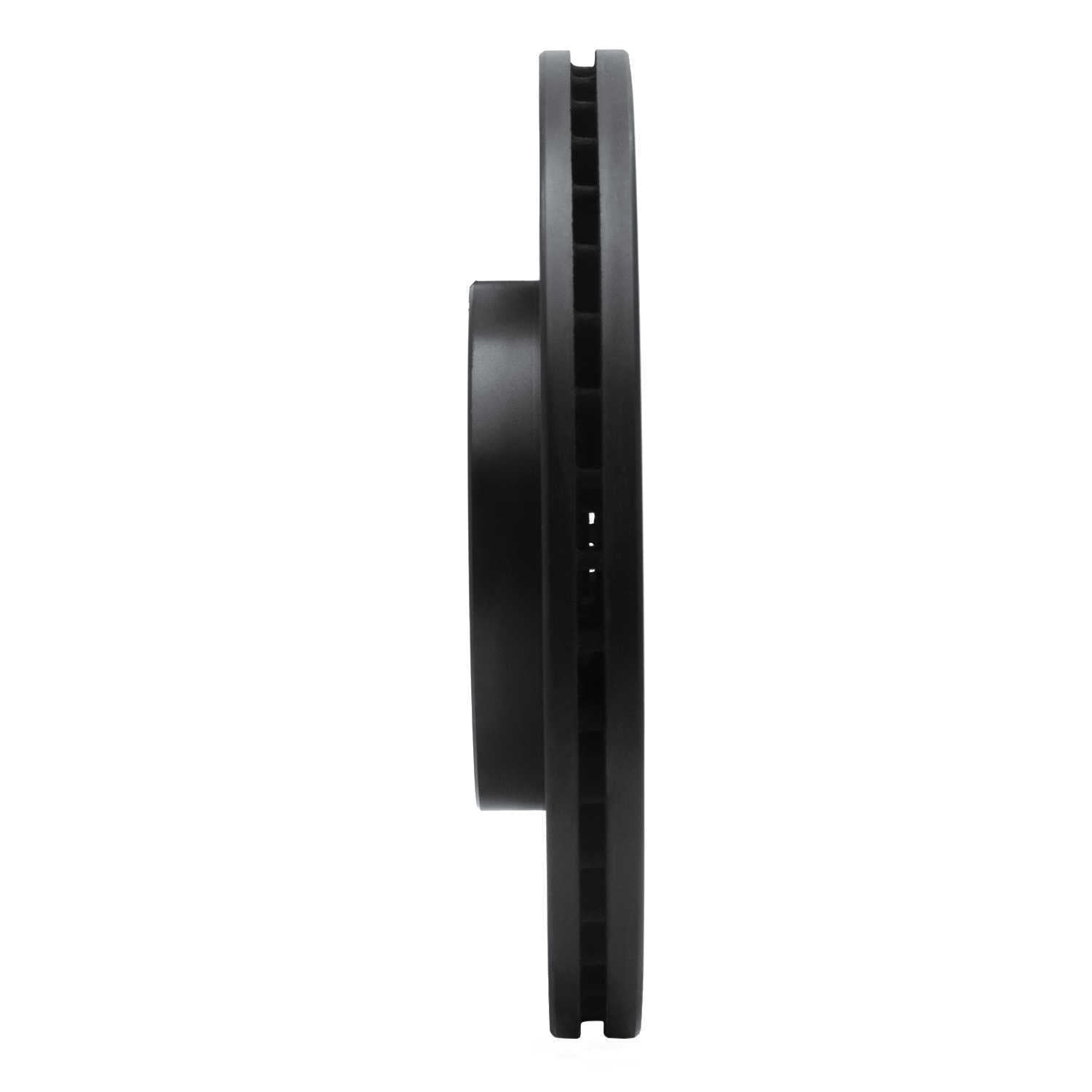 Dynamic Friction Company 633-54053L DFC Brake Rotor - Drilled And Slotted - Black