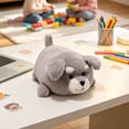 thumbnail image 5 of Realistic Schnauzer Stuffed Animal Plush Toy, Soft Cuddly Sleep Aid Anxiety Relief Plush Doll, Warm Companion Gift for Kids and Adults Animal Lovers, 5 of 7