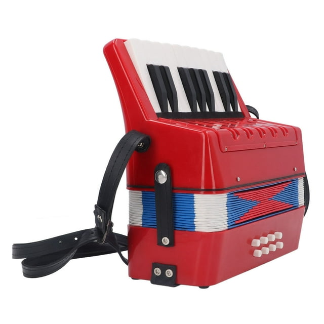 Entry Piano Accordion Portable Piano Accordion 17 Keys Piano Accordion Piano Accordion For Kids Beginners Keyboards Musical Instruments Piano Accordion Entry 17 Keys 8 Bass Keys