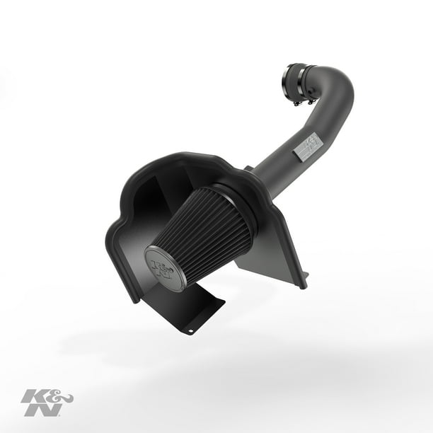 K&N Cold Air Intake Kit High Performance, Guaranteed to Increase